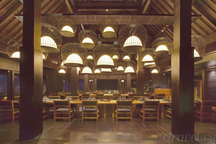Ресторан Sangkar, отель Булгари, остров Бали