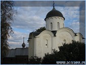 Древнейшее сооружение Старой Ладоги - церковь Св. Георгия, 1165 (?) г.