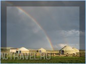 Радуга над лагерем