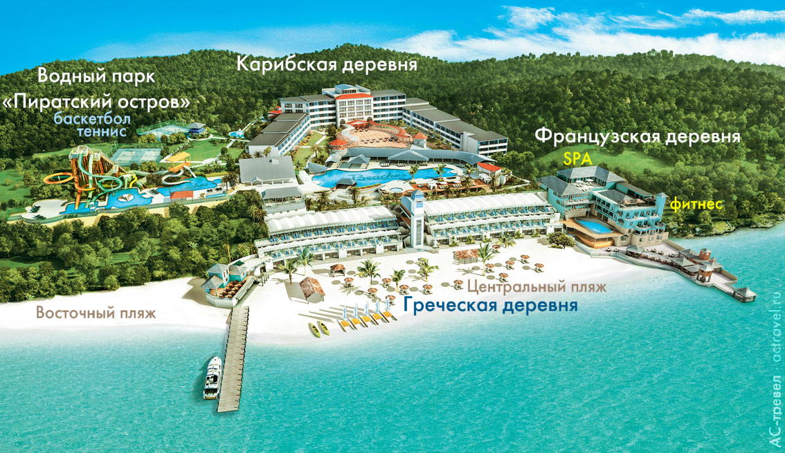 План курорта Beaches Ocho Rios