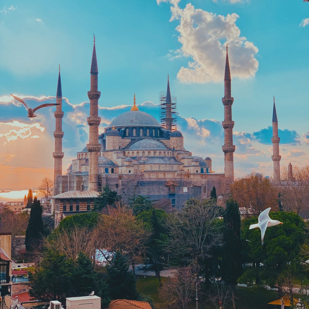 Голубая мечеть султана Ахмеда I в Стамбуле