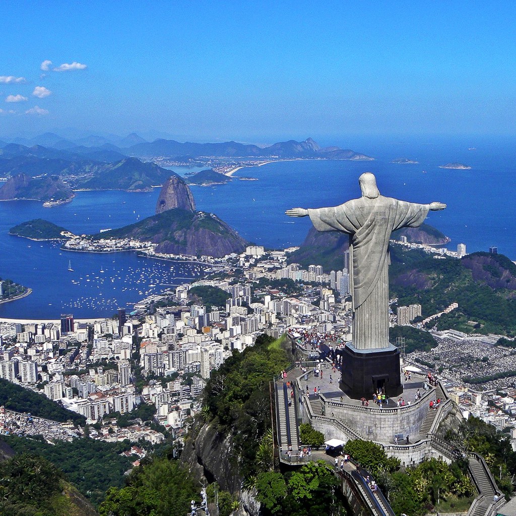 Бразилия, Рио, статуя Христа