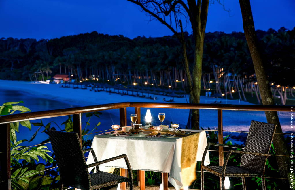 Ресторан в Club Med Bintan Island