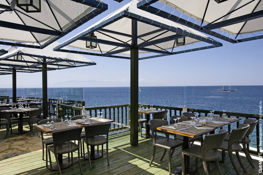 Ресторан на курорте Club Med Bodrum