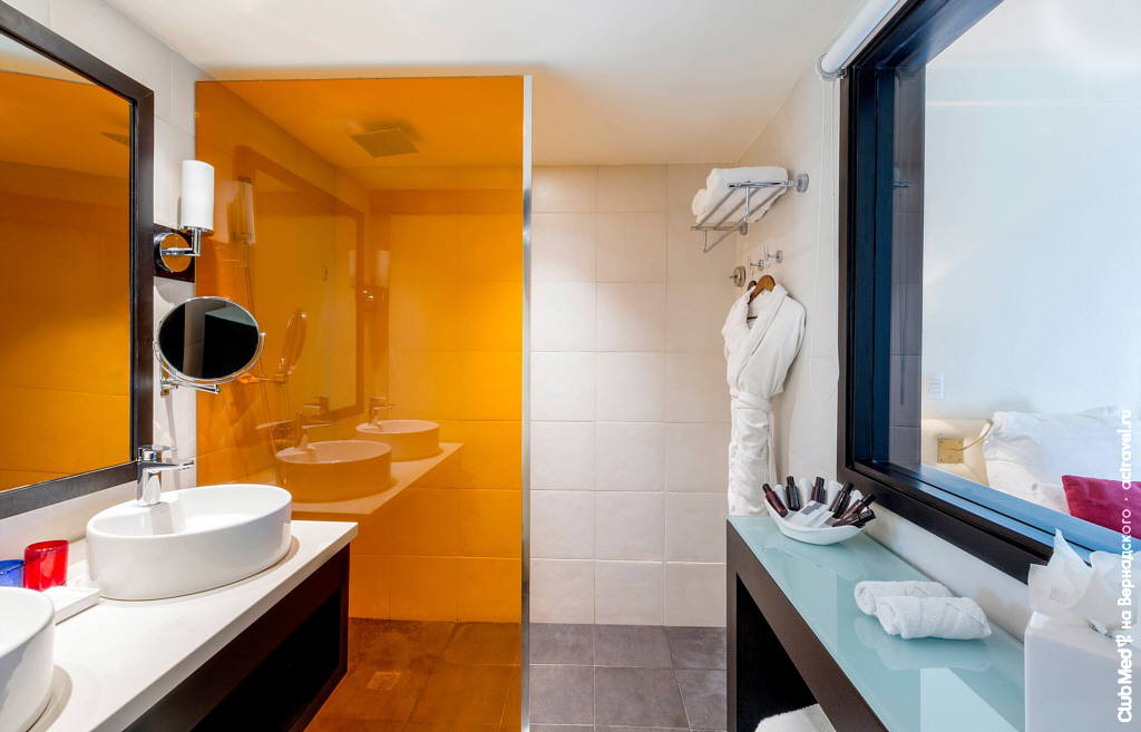 Ванная комната Делюкс в Club Med Cancun
