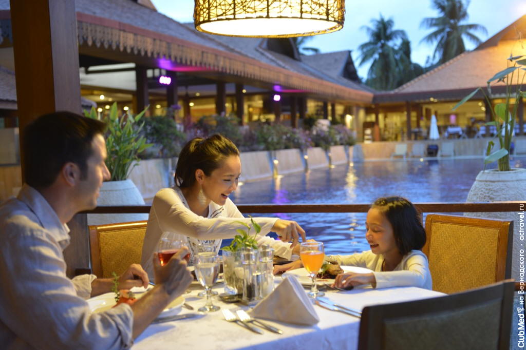 Ресторан в Club Med Cherating Beach