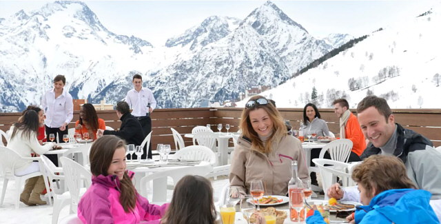 Ресторан Club Med Les Deux Alpes