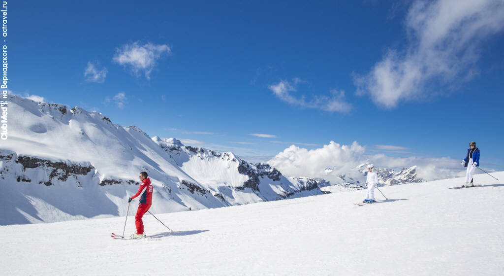Горные лыжи в Club Med Grand Massif Samoëns Morillon