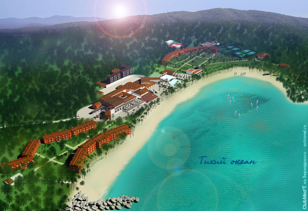 План курорта Club Med Ixtapa Pacific