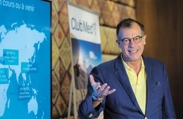 Анри Жискар д'Эстен рассказывает о мировых новинках Club Med
