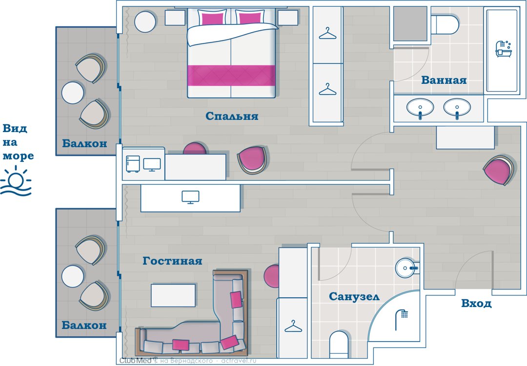 ���� ������ ���� � Club Med Palmiye