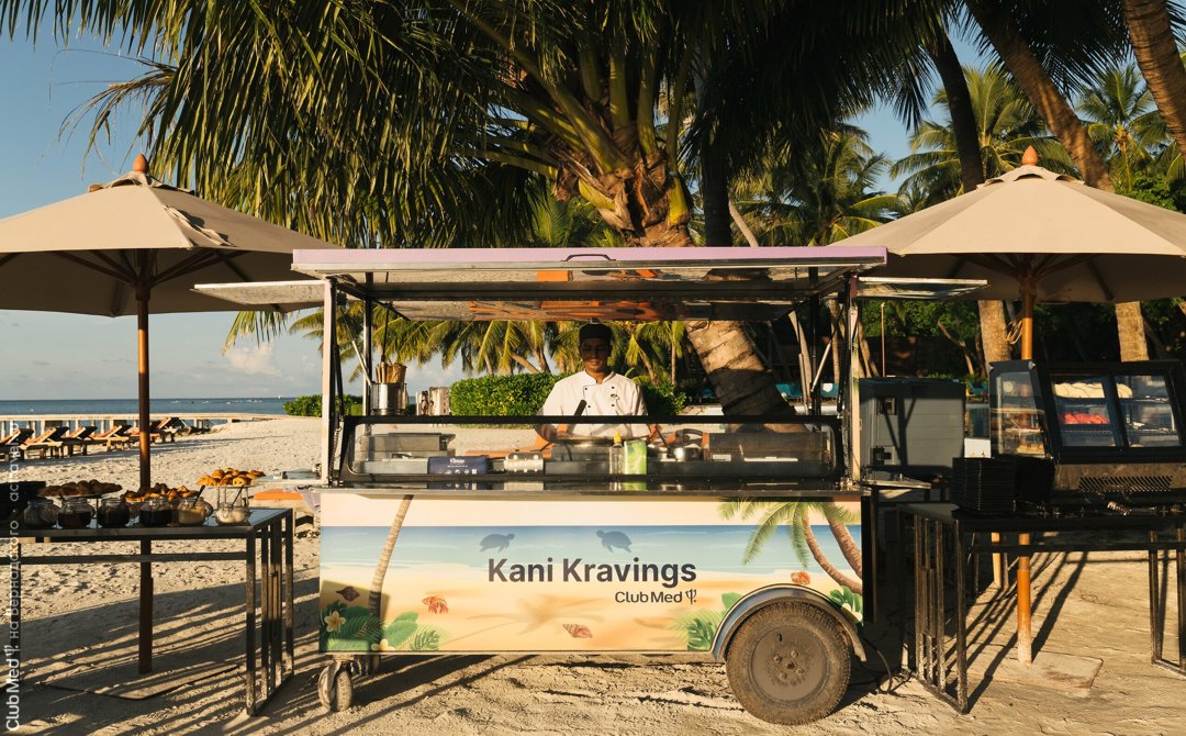Ресторан Kaana в городке Club Med Kani, Мальдивы