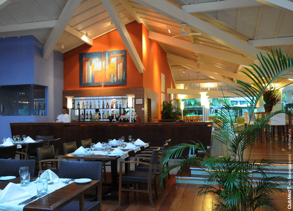 Ресторан в Club Med Rio das Pedras
