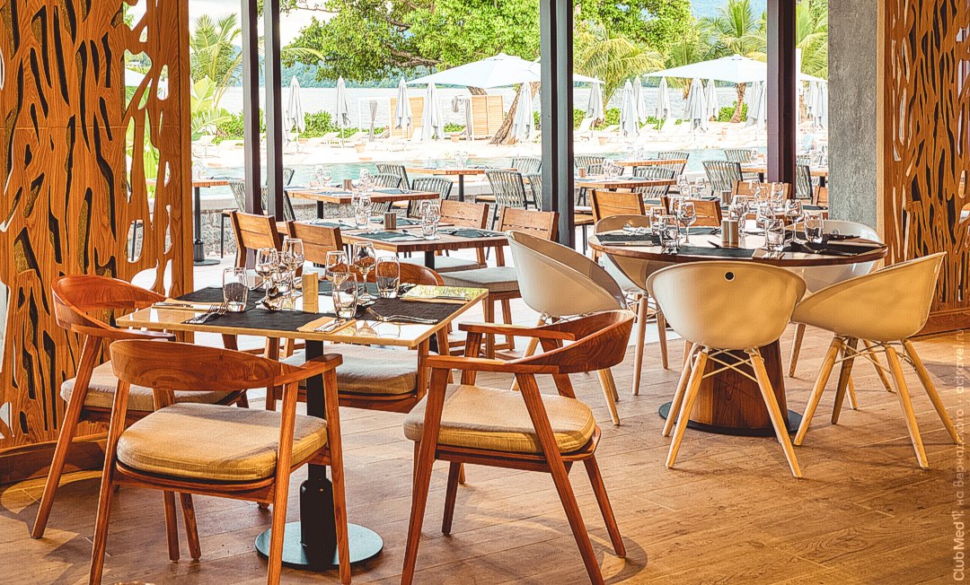Ресторан в Club Med Seychelles