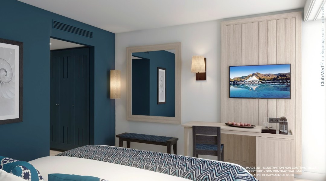 Обновленныйномер Супериор курорта Club Med Gregolimano