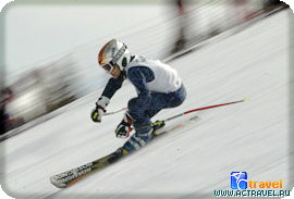 Скоростной спуск во Французской лыжной школе ESF