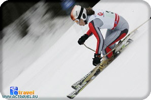 Топ спид (скоростной спуск на рекорд скорости) во Французской лыжной школе ESF