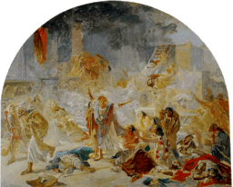 Николай Ге. Разрушение Иерусалимского Храма. 1859 г.