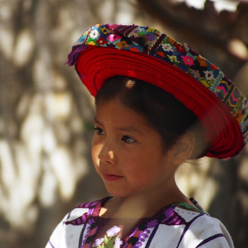 Девушка майя из Гватемалы