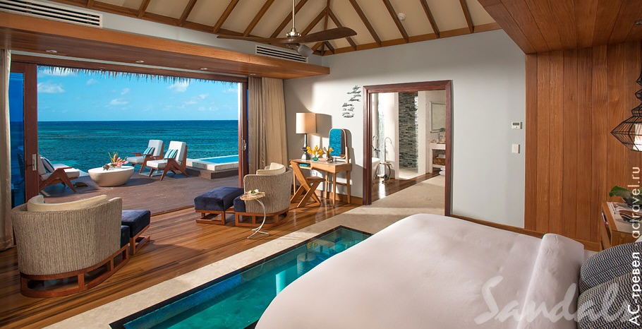  Over the Water Private Island Butler Villa with Infinity Pool   Sandals Royal Caribbean