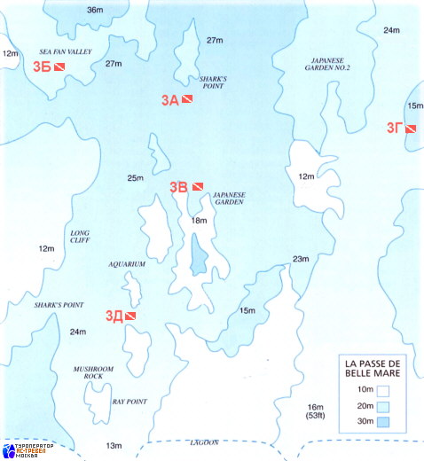  -  La Passe de Belle Mare,    