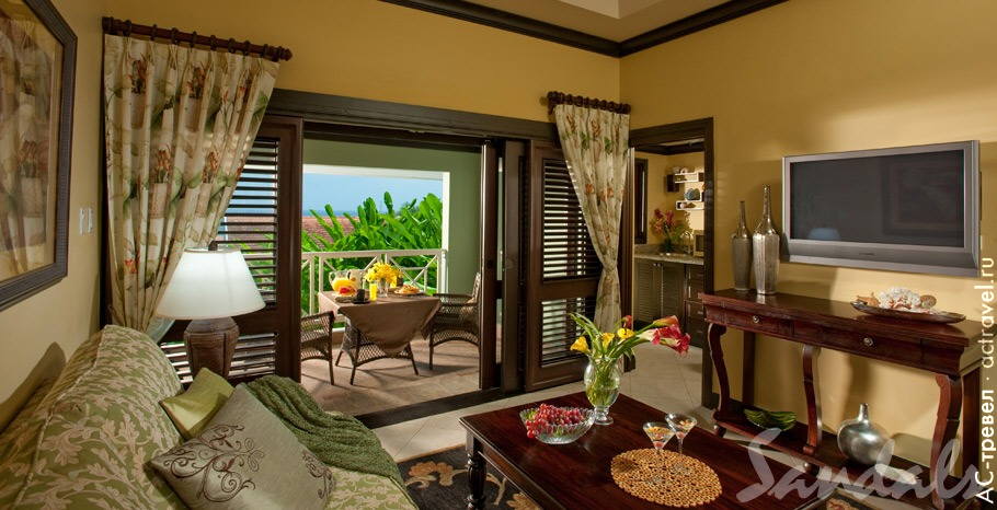  Butler Village with 4 One-Bedrooom Suites and Private Pool   Sandals Ochi