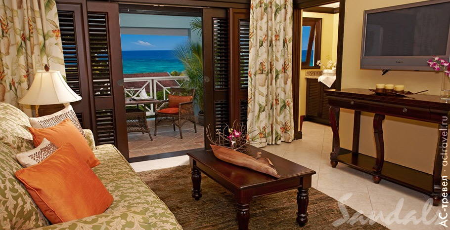  Butler Village Oceanview One Bedroom Poolside Villa Suite with Private Pool   Sandals Ochi