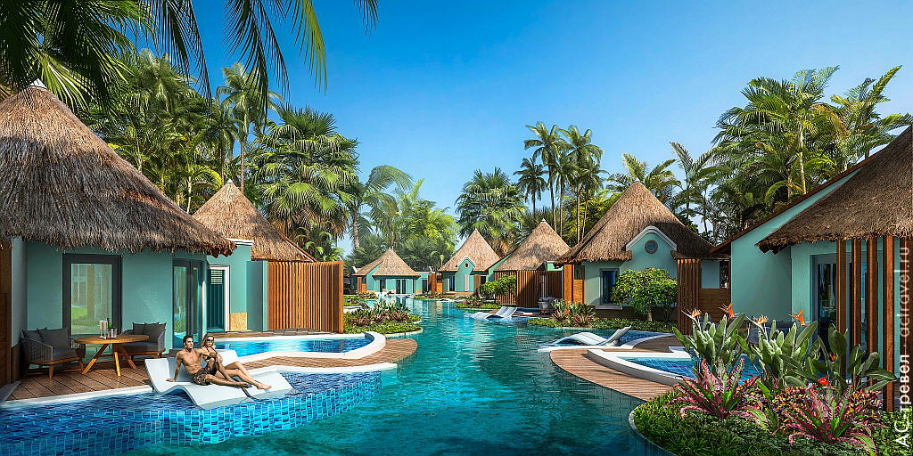  South Seas Swim-Up Rondoval Butler Suite width Private Pool Sanctuary