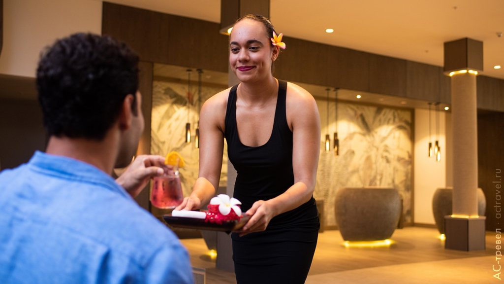 Ресторан в отеле Sofitel Fiji