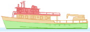Схема палуб яхты Undersea Hunter